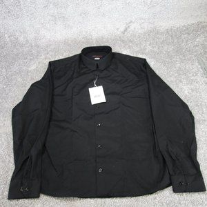 New Louis Vuitton Uniforms Shirt Mens 42 Luxury Waiter Employee Shirt Black Prof